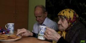 بالفيديو من روسيا.. مسنة في 101 من عمرها تتزوج