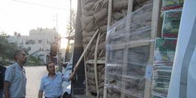 ضبط (5.5) طن من الكستنة منتهة الصلاحية في نابلس