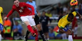 تعادل انجلترا والبرازيل في افتتاح الماراكانا