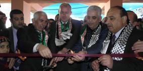 أبو زيد وحميد يفتتحان مدرسة دير سامت الثانوية في الخليل