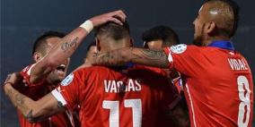 ثنائية فارجاس تطيح بمنتخب بيرو وتقود تشيلي لنهائي كوبا أمريكا