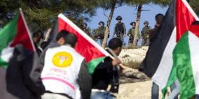 ناشطون يغلقون طريقا مؤدية لمستوطنة 'بيتار عيليت' غرب بيت لحم