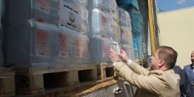 وزارة الصحة تسير قافلة أدوية الى قطاع غزة
