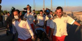 اصابة مواطن برصاص الإحتلال شرقي البريج