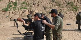 بالصور : مخيمات الفتوة ... وعسكرة التعليم في غزة