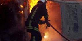 تفجير سيارة مدير المهن الطبية في مستشفى 'الشهيد ثابت' بطولكرم