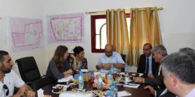 بايبر يزور مشروع تخطيط مجاورتين سكنيتين في خزاعة