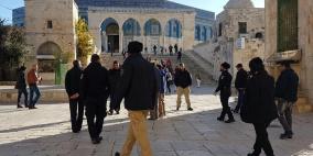 مستوطنون يقتحمون الاقصى