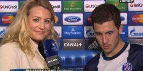 ظهور هازارد بقميص سان جيرمان يثير الجدل في انجلترا