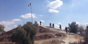 الاحتلال يقتلع سارية العلم في سبسطية ويعتقل شابًا