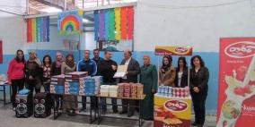 شركة حمودة لمنتجات الألبان ترعى يوم الصحة والتغذية في مدرسة شعفاط الأساسية