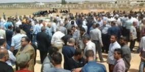 جماهير غزة تشيع المسنة البدري