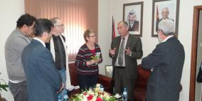 "الزعتري" يبحث إمكانية تفعيل التوأمة مع بلدية "سان بيير ده كور" الفرنسية
