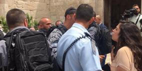 اعتقال فتاة في القدس جراء قمع فعالية تضامنية مع الاسرى