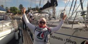 سفينة "زيتونة" تصل جزيرة صقلية قبل الانطلاق لغزة