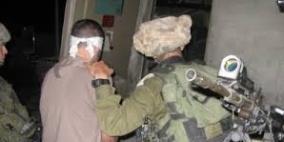 الاحتلال يعتقل أربعة مواطنين من نابلس