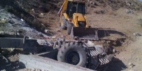 محدث- انقلاب جرار زراعي يقتل 4 مواطنين في بني نعيم