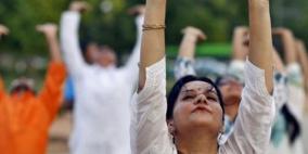 الهند تحتفل باليوم العالمي لليوغا