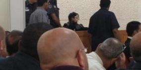 صورة الاسير المضرب عن الطعام ثائر حلاحلة داخل المحكمة