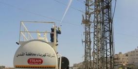 كهرباء القدس تباشر عمليات صيانة الشبكات وخطوط الضغط العالي استعداداً لفصل الشتاء