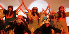 مهرجان فلسطين الدولي - اليوم الثاني - سناء موسى  وفرقة الفنون الشعبية الفلسطينية