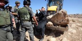 قرية النبي الياس تخسر ١٠٠ دونم من أراضيها لبناء طريق التفافي