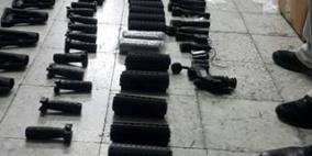 الخليل: المباحث العامة تضبط كميات كبيرة من الاسلحة والذخائر