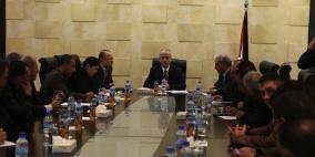 الحمد الله يؤكد على رسالة القيادة في دعم صمود المخيمات واللاجئين