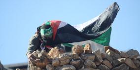 مواجهات بالقرب من سجن عوفر تضامنا مع غزة هذا اليوم