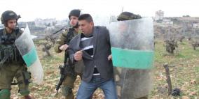 قوات الاحتلال تقمع مسيرة المعصرة في ذكرى ال48 لنطلاقة حركة التحريير الفلسطيني فتح