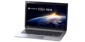توشيبا تكشف عن الحاسب KIRA V634 ببطارية تصمد 22 ساعة