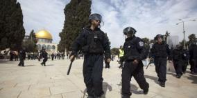 تجدد الاشتباكات داخل المسجد الأقصى
