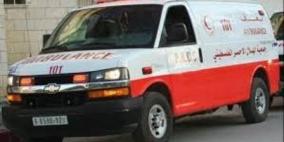 اصابة مواطن بجروح خطيرة بحادث سير ذاتي جنوب جنين
