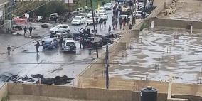 قوات الاحتلال تقمع المسيرة التضامنية مع قباطية المحاصرة