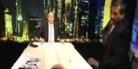 مشاجرة بالأيادي بين ضيفين على قناة “الجزيرة”