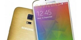 صورة مسربة لهاتف Galaxy F باللون الذهبي