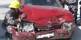 4 إصابات في حادث سير بأريحا