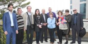 الحسيني يضع وفدا إعلاميا أوكرانيا بصورة الاوضاع في القدس