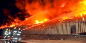 إخماد حرائق أشعلها مستوطنون جنوب نابلس