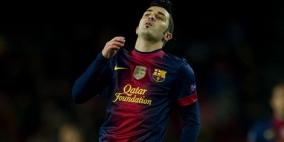 دافيد فيا ينقل إلى المستشفى