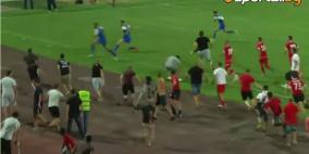 فيديو: ضرب لاعبي فريق اسرائيلي خلال مباراة في بلغاريا