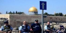 الاحتلال يفرض قيودا مشددة على دخول المصلين الى الاقصى