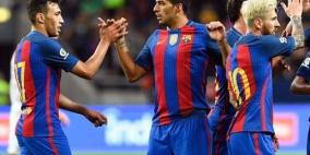 برشلونة ينجو من اشبيلية