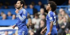 محمد صلاح يدمر ستوك سيتي ويقود تشيلسي لاستعادة صدارة الدوري