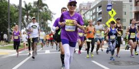 أميركية تكمل سباق ماراثون وعمرها 92 عاما