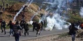 اندلاع مواجهات في النبي صالح والاحتلال يغلق مداخل القرية