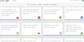 جوجل تطلق موقع النصائح Google Tips