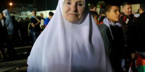 قدمت من مخيم جنين الى رام الله لتحتفل بالمحررين لكن ابنها ليس ضمنهم