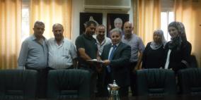 بلدية طولكرم تشرع بتشغيل خزان مياه ظهرة اكبارية في ضاحية شويكة