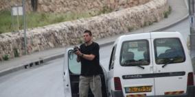 مستوطنون يطلقون النار تجاه مركبة فلسطينية غرب نابلس